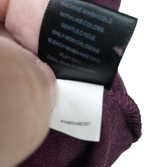 Geo Floral Embossed Top Simply Vera Wang Lightweight Short Slve.Office Casual 0X - Picture 8 of 8